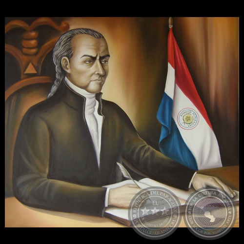 DOCTOR JOSÉ GASPAR RODRÍGUEZ DE FRANCIA - Obra de ARIUS ROMERO
